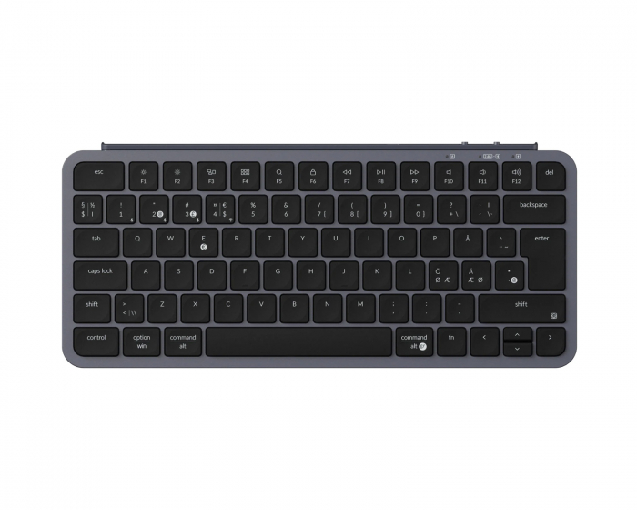 Keychron B1 Pro Ultra-Slim Trådlöst Tangentbord - Space Gray - ISO