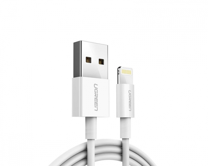 UGREEN USB-A till Lightning Kabel 2m - Vit