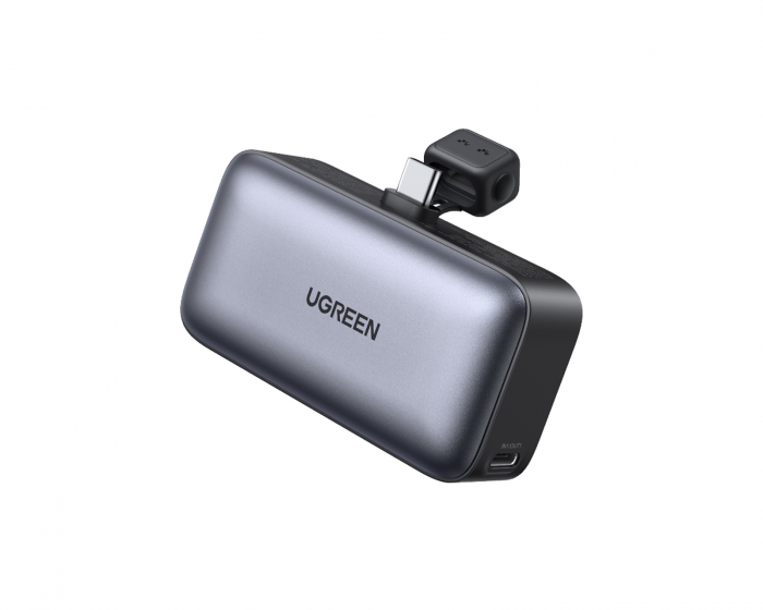 UGREEN Powerbank med inbyggd USB-C-kontakt 5000 mAh