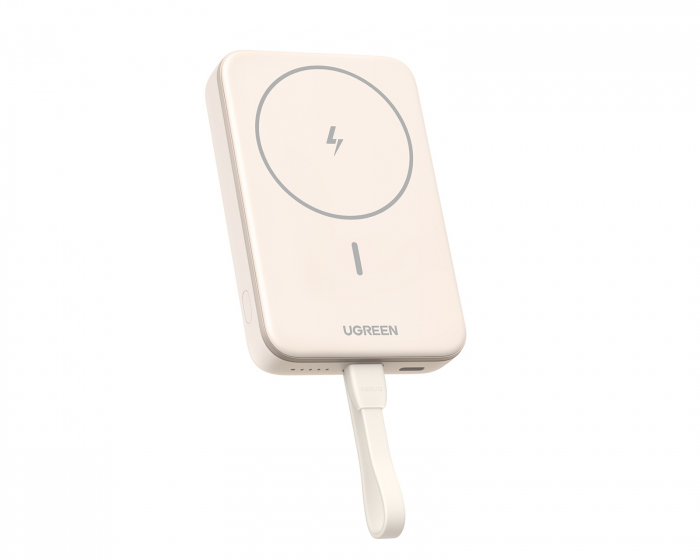 UGREEN Magnetisk Trådlös Powerbank 10000 mAh - Beige