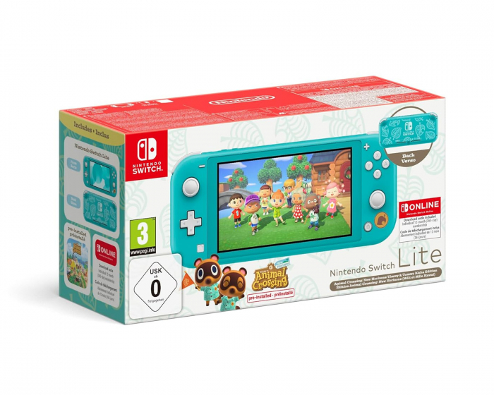 Nintendo Switch Lite Animal Crossing: New Horizons Edition