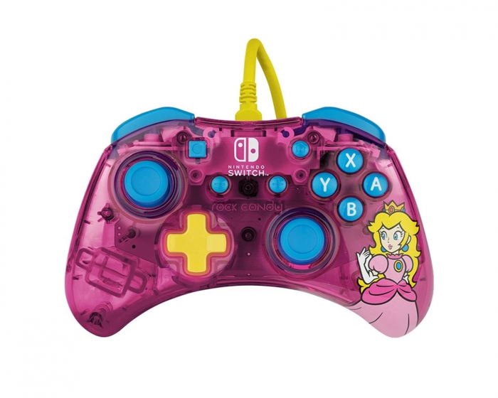 PDP Rock Candy Nintendo Switch Kontroll - Peach