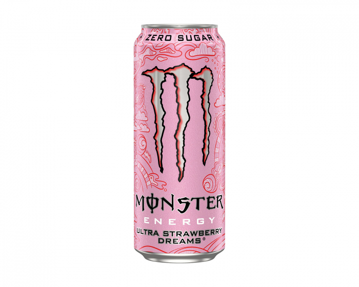 Monster Energy Ultra Strawberry Dreams Zero Sugar 500ml (Inkl. pant)