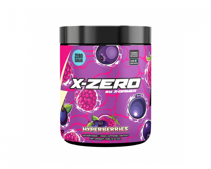 X-Gamer X-Zero Hyperberries - 100 Serveringar