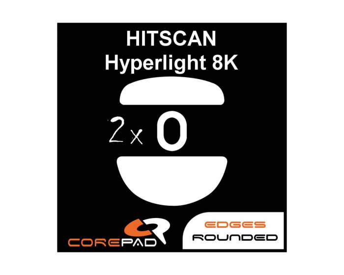 Corepad Skatez PRO till HITSCAN Hyperlight 8K