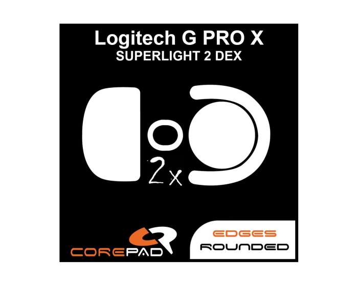 Corepad Skatez PRO till Logitech G PRO X SUPERLIGHT 2 DEX