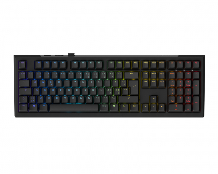 Ducky One X Fullsize Trådlöst Gaming Tangentbord - Svart