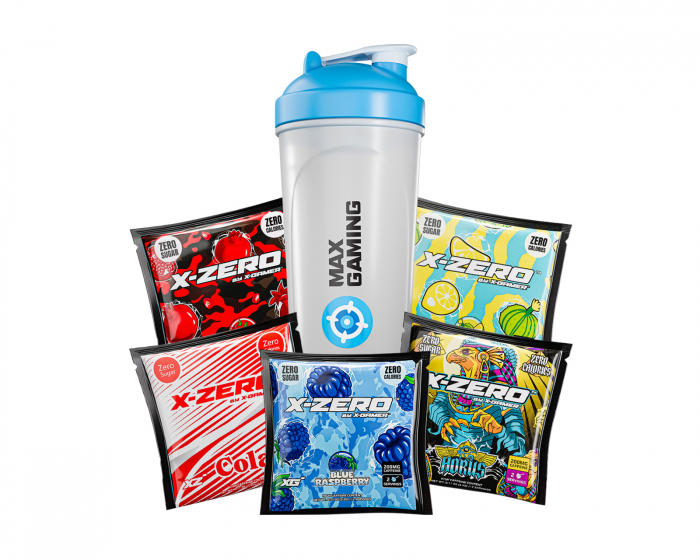 X-Gamer X-Zero 2nd Sample Pack + Shaker (10 Serveringar)