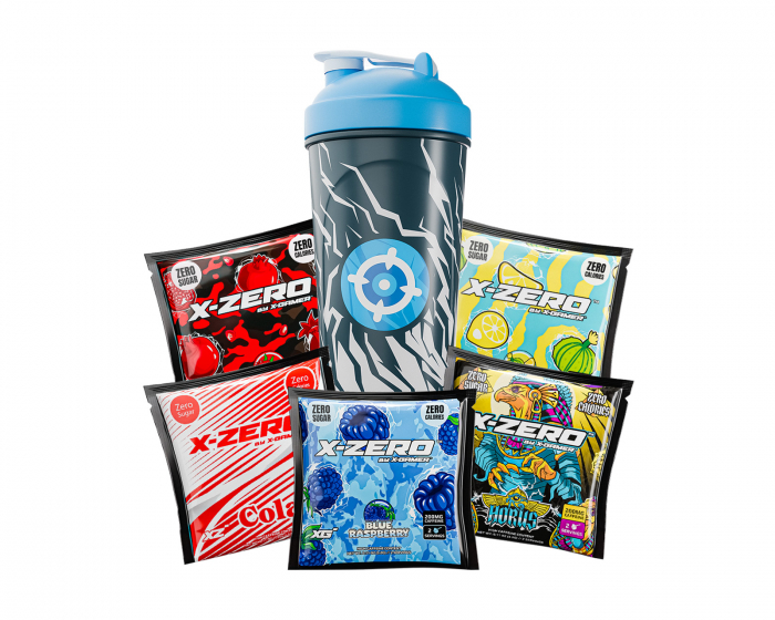 X-Gamer X-Zero 3rd Sample Pack + Shaker (10 Serveringar)