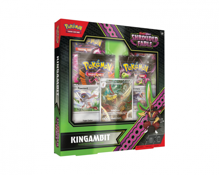 Pokémon Scarlet & Violet 6.5: Shrouded Fable Kingambit Illustration Collection