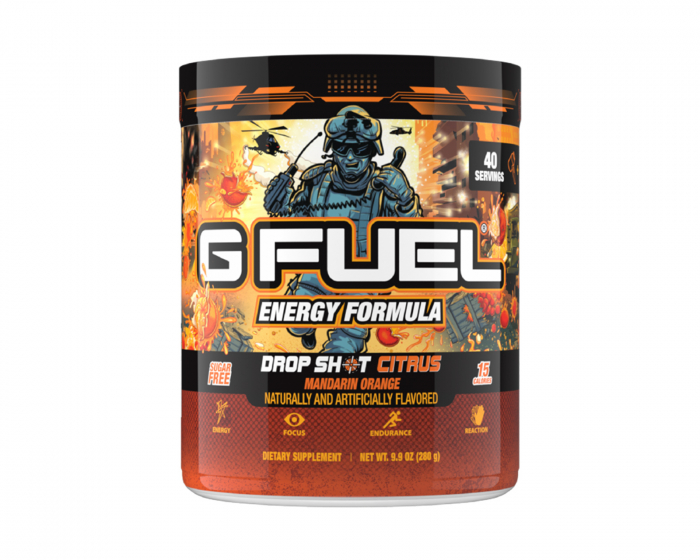 G FUEL Drop Shot Citrus - 40 Serveringar