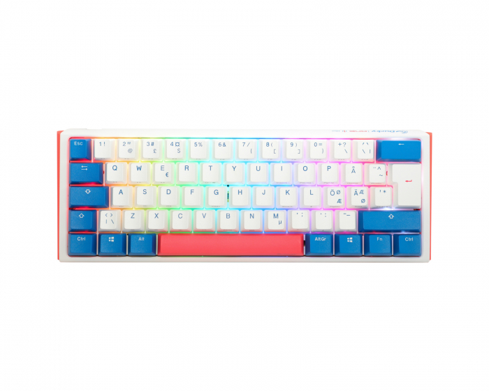 Ducky ONE 3 Mini Bon Voyage RGB Hotswap Tangentbord [MX Blue] (DEMO)