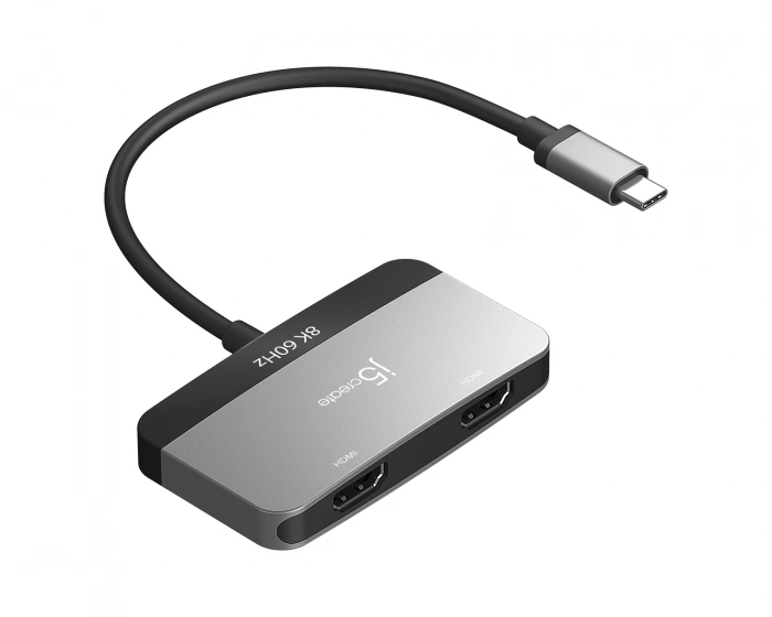 j5create 8K USB-C till Dual HDMI Display Adapter (DEMO)