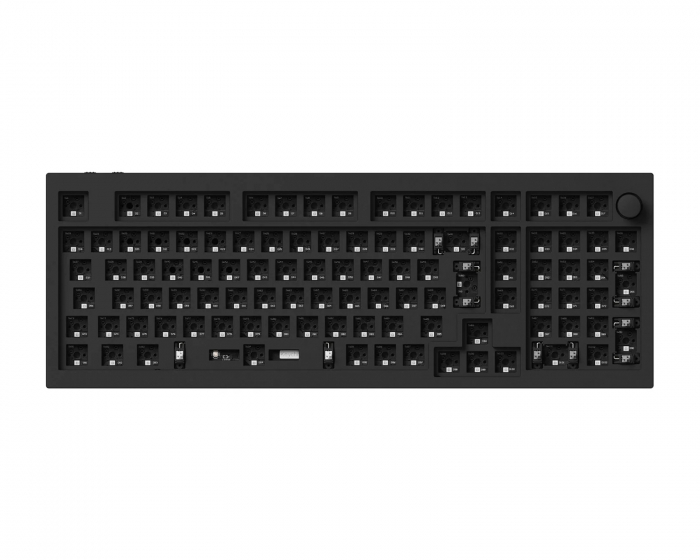 Keychron Q5 Pro QMK 96% RGB Backlight ISO Knob Version - Barebone - Carbon Black (DEMO)