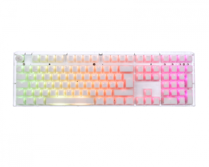 Ducky Aura Keycaps Set Nordisk Layout - Vit (DEMO)