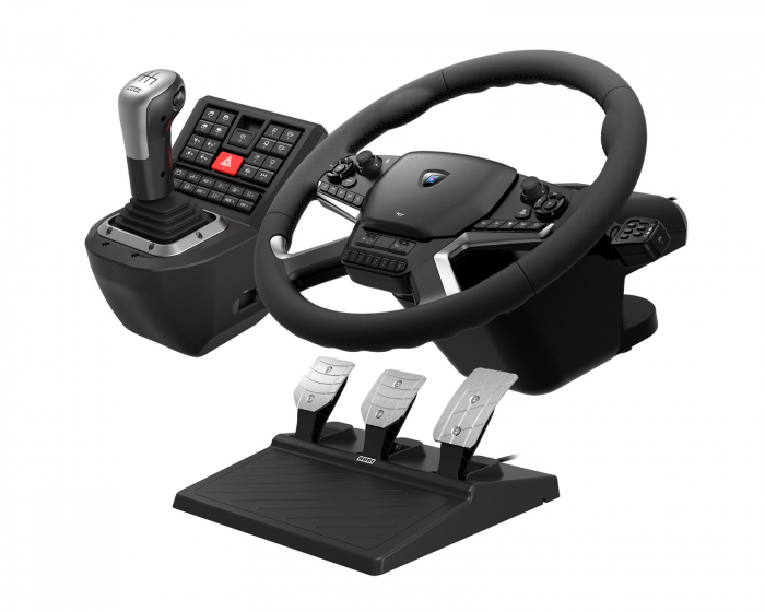 Hori Force Feedback Truck Control System - Lastbilsratt (DEMO)