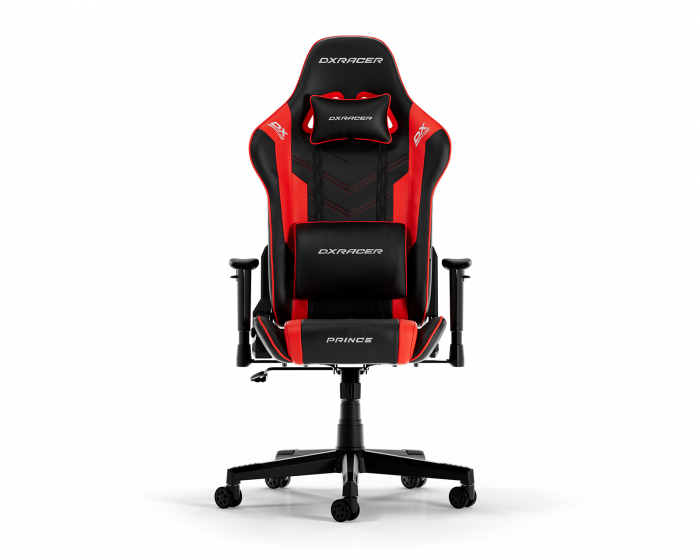 DXRacer PRINCE L Svart & Röd PVC Läder (DEMO)