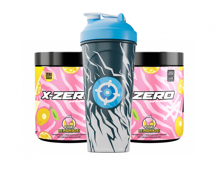 X-Gamer X-Zero Pink Lemonade - 2 x 100 Serveringar