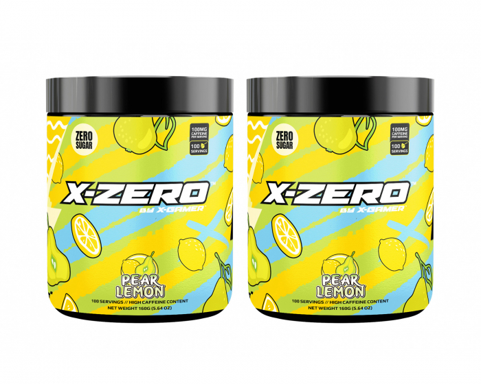 X-Gamer X-Zero Pear Lemon - 2 x 100 Serveringar