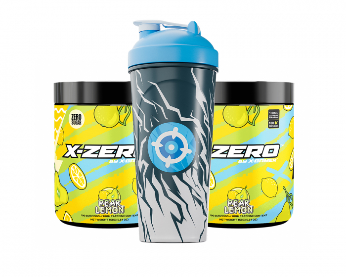 X-Gamer X-Zero Pear Lemon - 2 x 100 Serveringar