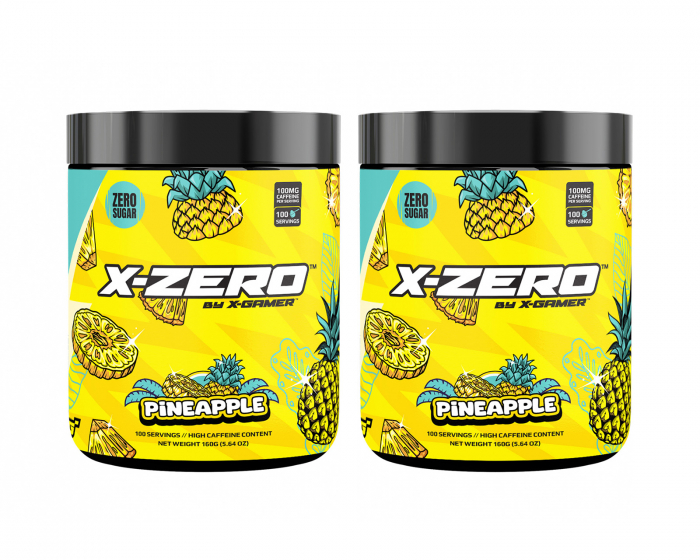 X-Gamer X-Zero Pineapple - 2 x 100 Serveringar