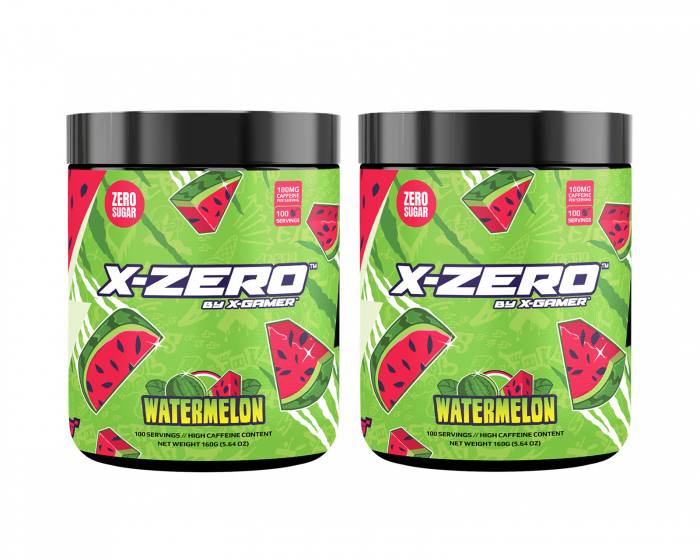 X-Gamer X-Zero Watermelon - 2 x 100 Serveringar