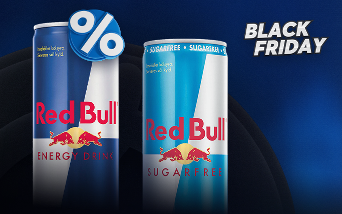 Black Friday Red Bull